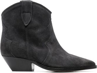 Isabel Marant Schoenen, Dames, Zwart, 37 EU, Su&egrave;de, Su&egrave;de Western Enkellaarsjes