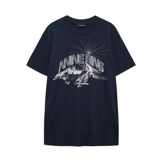 Anine Bing The Walker Crew-neck T-shirt