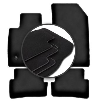OEM Alfombrillas Premium Para: Renault Clio Iv Grandtour, Familiar, Hatchback (2013-)