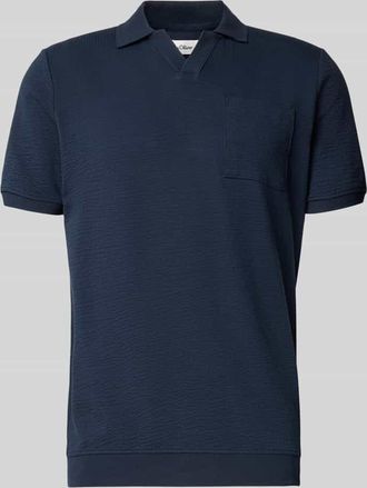 s.Oliver Red Label Regular Fit Poloshirt aus Baumwoll-Mix in Marine, Gr&ouml;&szlig;e 3XL