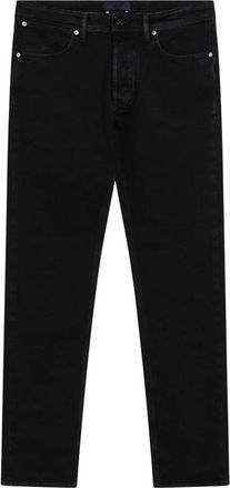 Stone Island J100007 Stretch Denim Jeans - Heren - Regular Fit Jeans - Zwart - W30 - Denim - Jeans