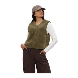 Object Object, Dames, Jassen, Groen, Maat: XL Poliester