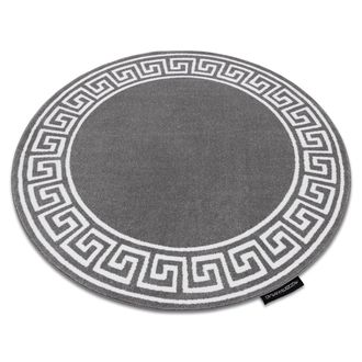 RugsX RugsX Hampton Rug in Grey | Size: 160 cm diameter