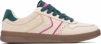 Refresh Womens Casual Suede Sneakers In Beige