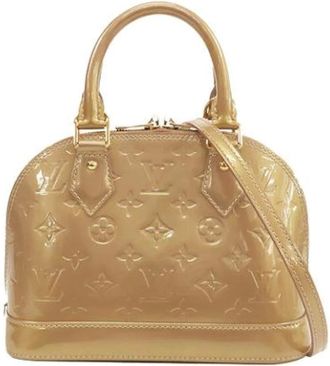 Louis Vuitton Pre-owned Handbags, female, Yellow, Size: ONE SIZE Pre-owned Leather louis-vuitton-bags