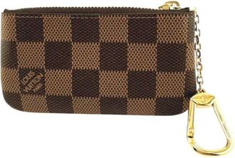 Louis Vuitton Pre-owned Wallets, female, Brown, Size: ONE SIZE Pre-owned Canvas wallets