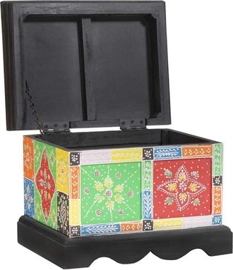 vidaXL Caja De Almacenamiento Multicolor 40 X 30 X 30 Cm Vidaxl