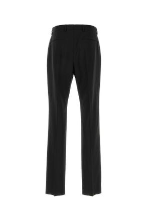 Valentino Garavani Mens Black Wool Blend Pant Nero Wmwo Pantaloni Trousers