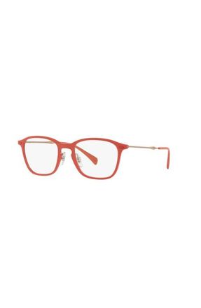 Ray-Ban 51mm Square optical glasses in Red at Nordstrom
