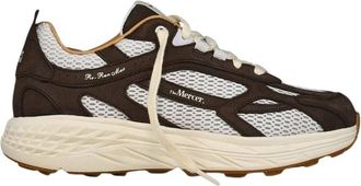 Mercer Amsterdam Nubuck Sneaker - unisex - Sneakers - Bruin - 42 EU - Schoenen