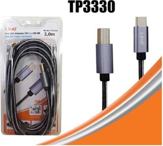 Trade Shop Trade Shop - Usb Bm Usb Type-c Standard Para Electrical Organ Computer 3 Mt Tpc3330