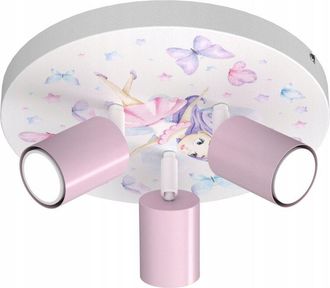 OEM L&aacute;mpara De Techo Infantil Para Ni&ntilde;a Hada Led Pulida Gu10