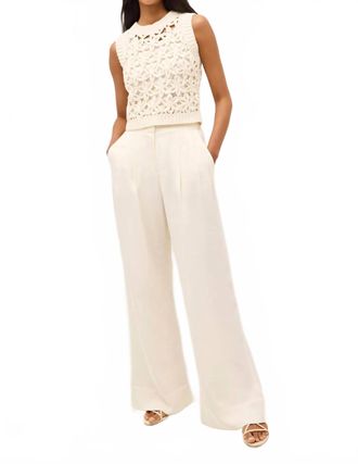 Marie Oliver Macbee Pants In Ecru