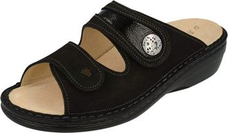Finn Comfort Womens Mira-S Buggy Sandals In Black