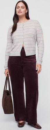 Maeve Colette Corduroy Full Length Wide Leg Pants