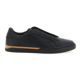 Fendi Heren, Schoenen, Zwart, Maat: 43 EU Leer
