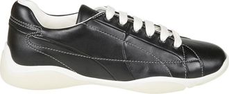 Prada Schoenen, Heren, Zwart, 40 EU, Leer, Nappa Leather Sneaker