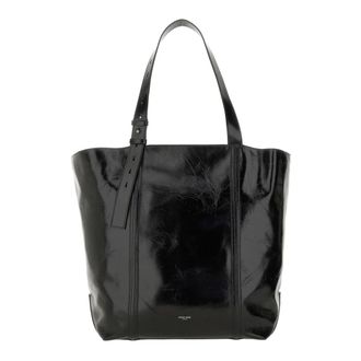 Golden Goose unisex, Tassen, Zwart, Maat: ONE Size Leer