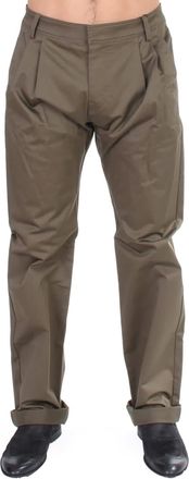 Gianfranco Ferre Cotton Stretch Comfort Fit Mens Pants