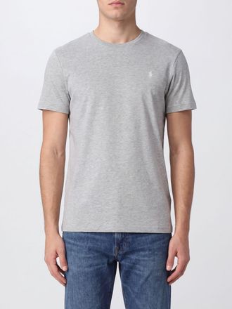 Polo Ralph Lauren T-shirt slim fit in cotone con logo ricamato e girocollo