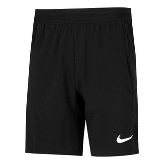 Nike Sports Training Solid Color Shorts Black DM5951-010