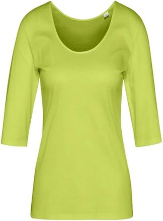 van Laack Mariell Lime Shirt - Dames - T-shirts - Groen - S - Tops