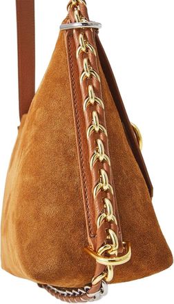 Coccinelle Womens Shoulder Bag Cognac Cow Leather - Shoulder-Bags