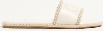 Valentino Garavani VLogo Torchon Slide Sandal In Nappa Leather Wo
