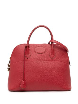 Hermès 2022 Clemence Bolide 31 satchel - women - Calf Leather/Leather - One Size - Red