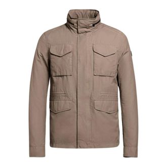 Reset Jassen, Heren, Bruin, M, Pompidou windjacks bruin