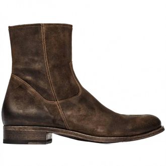 To Boot New York Mens Belvedere Side Zip Boot In Brown