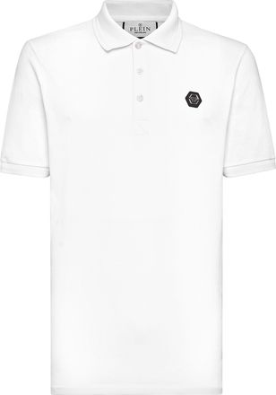 Philipp Plein Slim Fit Polo Shirt Ss Stars