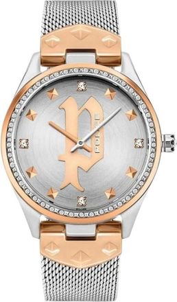 Police Roestvrijstalen grijze kwarts analoge horloge - Dames - Horloges - Grijs - ONE Size - Accessoires