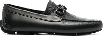 Ferragamo Ferragamo Gancini-Logo Loafers