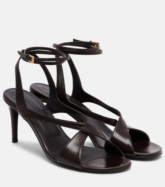 Khaite Liria 75 leather sandals