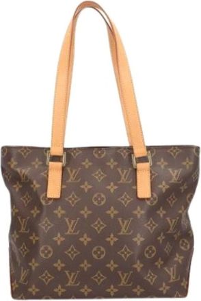 Louis Vuitton Pre-owned Tote Bags, female, Brown, Size: ONE SIZE Pre-owned Monogram Canvas Shoulder Bag