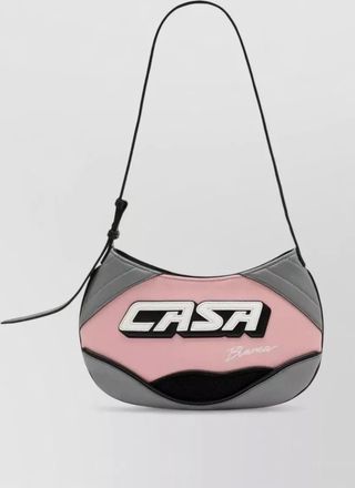 Casablanca slim biker shoulder bag adjustable strap