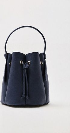 Melie Bianco Laguna Cinched Vegan Leather Bucket Bag