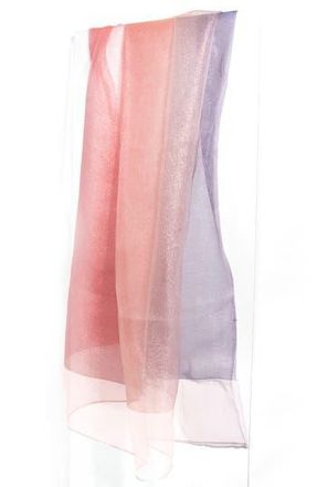 Saachi Ombrè Shimmer Silk Scarf in Pink at Nordstrom Rack