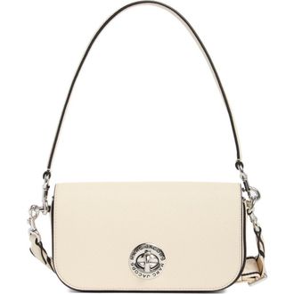 Marc Jacobs Signet Turnlock Shoulder Bag in Marshmallow at Nordstrom Rack