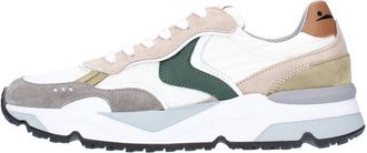 Voile Blanche Sneakers Grijs - Heren - Sneakers - Veelkleurig - 42 EU - Leer - Schoenen