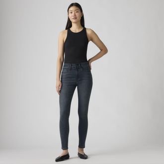 Levi's 721 High Rise Skinny Jeans - Womens - 23X28 - Black