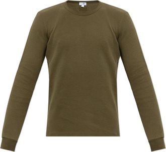 Maison Margiela Tops, Heren, Groen, XS, Katoen, T-shirt uit de ondergoedlijn