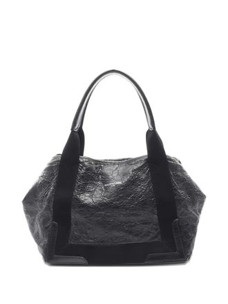 Balenciaga 2000s Navy Cabas kleine shopper - Zwart