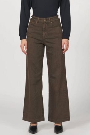 Sanctuary The Linen Marine Wide Leg Pant In Kalamata