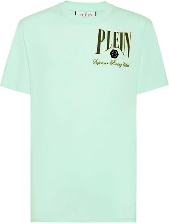 Philipp Plein T-shirt Supercar Racing - Verde
