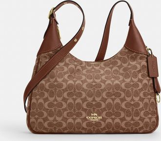 Coach Ella Shoulder Bag In Signature Chenille