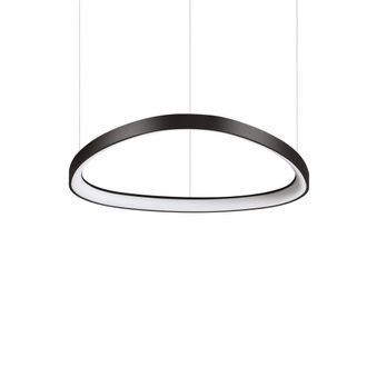 Netlighting Gemini 61cm LED Integrated LED Pendant Ceiling Light Black 2700K