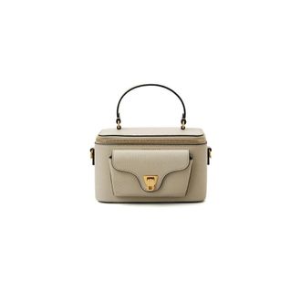 Coccinelle Tassen, Dames, Beige, ONE Size, Leer, Beat Generatio Crossbody Tas