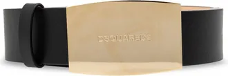 Dsquared2 Cintura con logo - Nero